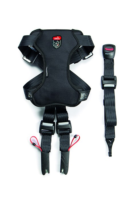 Arnés Travel Safe para perro Isofix negro