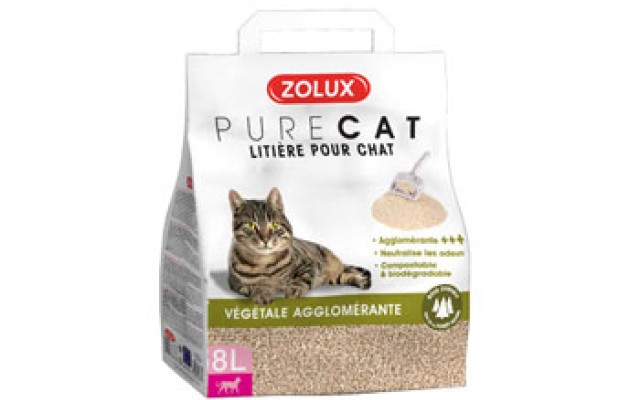 Arena vegetal aglomerante Purecat ref. 476 316