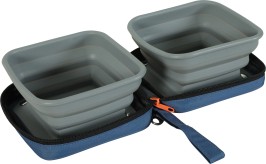 Cuenco de viaje plegable