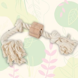 Jouet corde 3 noeuds Wild