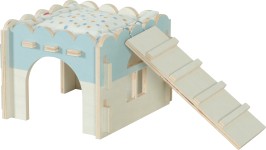 Casa de madera para cobayas L