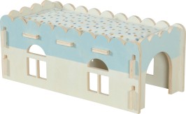 Casa de madera para cobayas XL