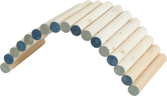 Puente para facilitar el paso de una jaula a otra (OPCIONAL)